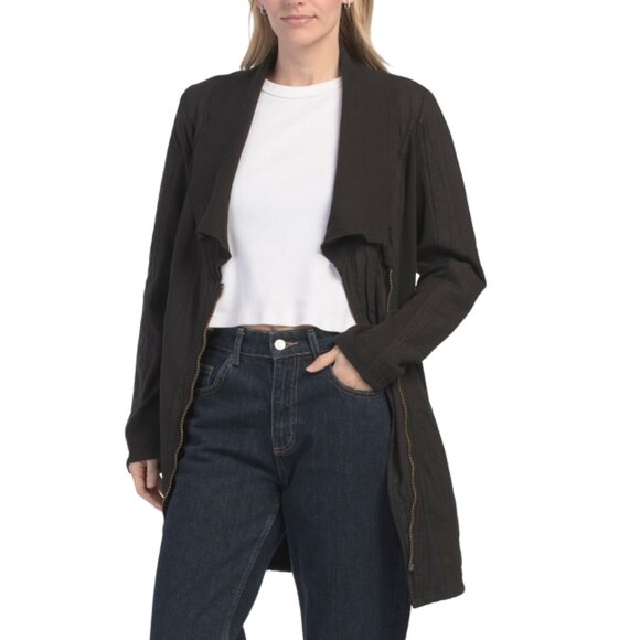 XCVI Black Maimon Quilted Jacket - Picture 1 of 2